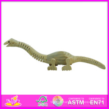 2015 Nouveau Dinosaure Style Enfants Jouet Peinture, Popualr Bricolage En Bois Enfants Jouet Peinture, Vente Chaude Éducatifs Enfants Jouet Peinture W03A024 (W03A024)